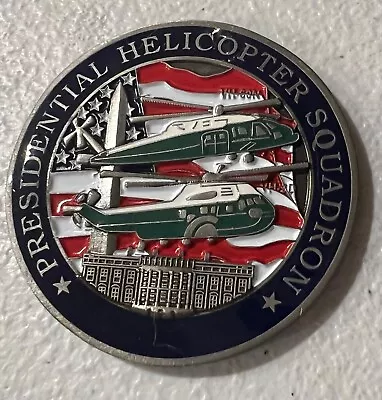 MINT Marine Corps USMC Presidential Helicopter Squadron  HMX-1 Challenge Coin  • $24.99