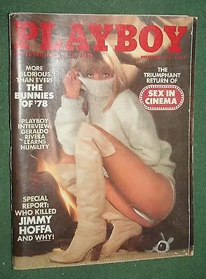 Playboy Nov 1978 Monique St Pierre POM Jimmy Hoffa Geraldo Rivera Interview • $9