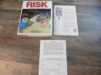 The Computer Edition Of Risk World Conquest Game IBM PC Tandy 1000 NO DISCS • $7.99