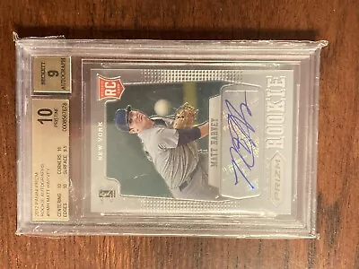 Matt Harvey 2012 Panini Prism RC Auto BGS 10 • $195