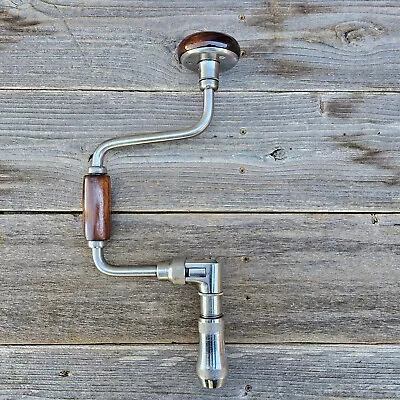 Antique Millers Falls Drilling Brace Restored • $35