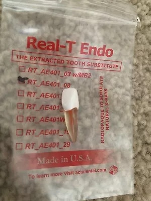 Acadental Adex Endo Real-T Tooth #8 • $16.50