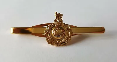 £10 • Buy Regimental Tie Clip Royal Marines Cap Badge Design 