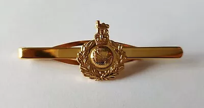 £10 • Buy Regimental Tie Clip Royal Marines Cap Badge Design 