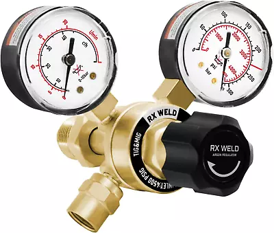 Argon/Co2 Regulators Gauges Gas Welding Regulator For MIG And TIG CGA580 Inlet • $40.75