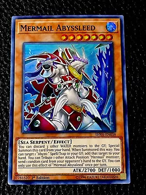 Mermail Abyssleed SHVA-EN038 Yugioh (New) 1st Edition • $0.72