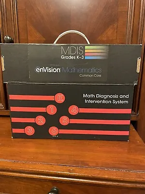 Envision Math Grade K-3 MTSS Diagnosis Intervention System Book Set MDIS New • $10
