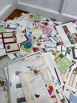 HUGE LOT Christmas Gift Tags Seals And Address Labels Unused Vintage • $8.95