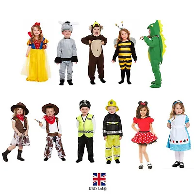 TODDLER FANCY DRESS COSTUME Up Kids Children Outfit Age 2-3 Party Boys Girls UK • £10.22