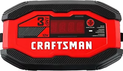 CRAFTSMAN CMXCESM260 3A 12V Fully Automatic Battery Charger And Maintainer • $90.99