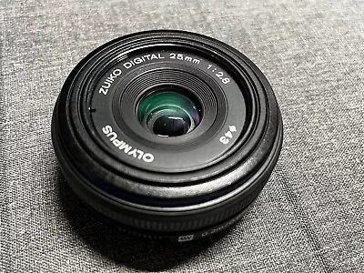 Olympus Zuiko Digital 25mm F/2.8 Pancake Lens - 43rds Mount • £139