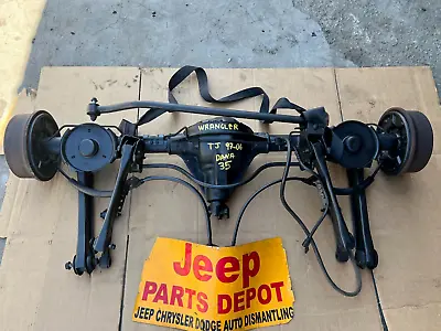 1997 2006 Jeep Wrangler Tj Rear Differential Dana 35 3.55 Gear Ratio Drum Brake • $1200