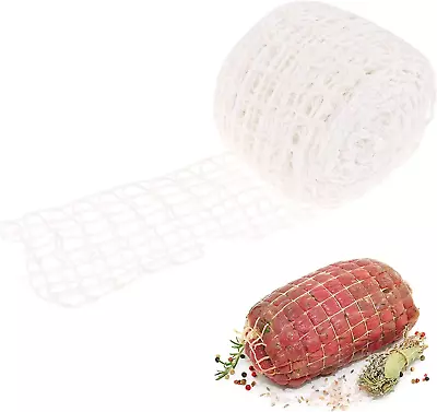 5M Meat Netting RollSize 18Elastic Smoked Meat Poultry Ham Netting M • $17.99