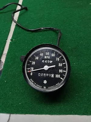 72 73 74 75  Suzuki Ts125 Ts 185 Speedometer 34100-28610 34100-28611 • $50