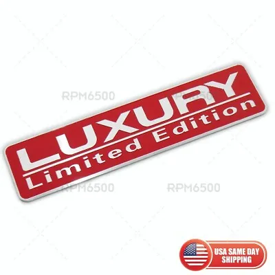 $9.99 • Buy 3D Luxury Limited Edition Car Aluminum Logo Badge Decal Sticker Emblem Decorate