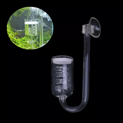 Fish Tank Aquarium Plant CO2 Diffuser Bubble Atomizer Solenoid Regulator Moss_NA • $3.99