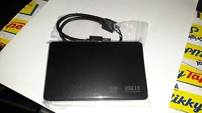 £5.50 • Buy Black 1000GB 2.5  USB-3 PC LAPTOP EXTERNAL HARD DISK DRIVE HDD, USB Power 