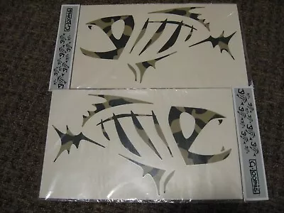 G Loomis Large Decal Set - R & L Facing - Surface Mount Stickers - Camo Color • $34.97