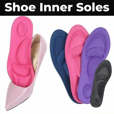 Work Boot Insoles Hiking Trainer Inner Soles Foot Inserts Support Foam • £3.48