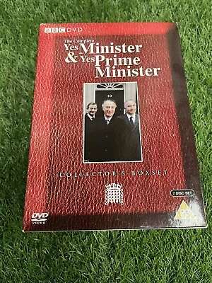 YES MINISTER & YES PRIME MINISTER Complete DVD Collectors Boxset BBC CG E02 • £4.99