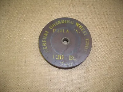 Vintage General Grinding Wheel Corp 120 Bl 2-0 Tool Makers Grinding Wheel Usa • $29