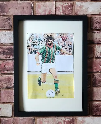 £3.69 • Buy Glentoran George Best Pop Art Style Tribute Football Picture