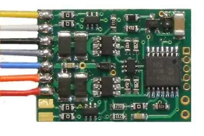 NCE 177 D13WP 8 Pin NMRA Plug DECODER 4 Function (D13SRP) MODELRRSUPPLY $5 Offer • $26.36