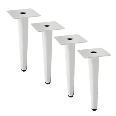 Height 20cm/8inch Sofa Legs 4 Pack Metal Feet Tapered Round Straight Loading ... • $37.12