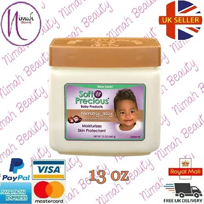 Soft & Precious Nursery Jelly Infused With Shea Skin Protactant  368g / 13 Oz • £6.49