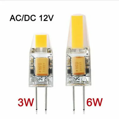 G4 AC/DC12V Dimmable  LED COB Light 3W 6W High Quality LED G4 COB Lamp Bulb 1505 • $1.09