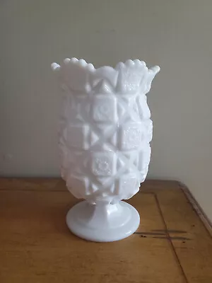 Westmoreland Milk Glass Vase Goblet  • $25