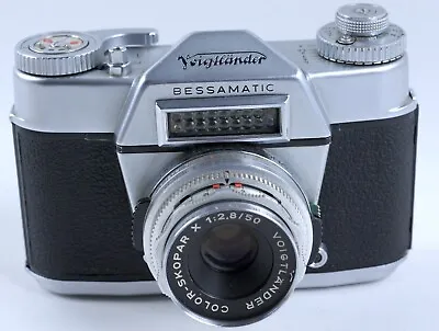 RARE! Voigtlander Bessamatic W/ Color-Skopar 50mm F2.8 Lens - Japan • $240