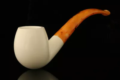 Apple Block Meerschaum Pipe With Fitted Case M1710 • $175