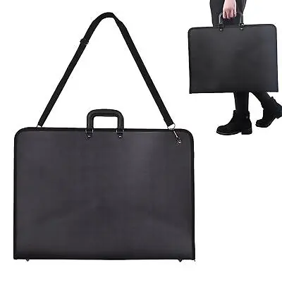 $17.92 • Buy  Art Portfolio Case Painting Carrying Bag With Shoulder Strap Black