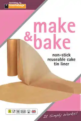 £3.49 • Buy Make & Bake 8  Cake Tin Liner