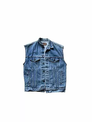 VTG Levis Sleeveless Denim Type 3 Jacket Size XL 80s 90s • $40