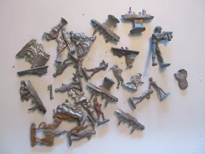 Lot Of Metal Military Figures • $10