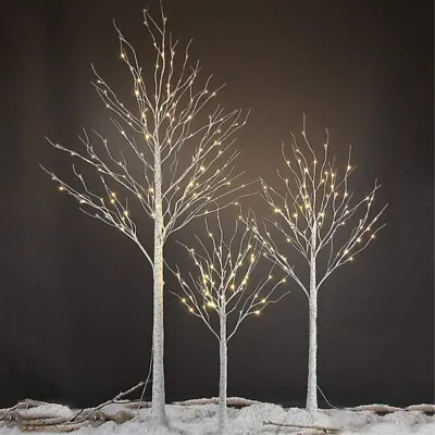 £11.99 • Buy 90CM LED Twig Birch Table Tree Lights Up Holiday Xmas Party Branch Lamp Decor UK