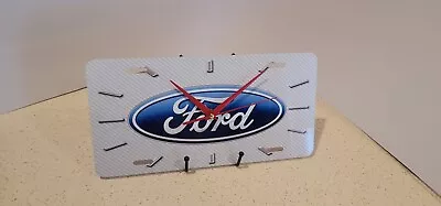 Vintage Ford Automotive Wall Clock Rare Reproduction 6x12 • $40