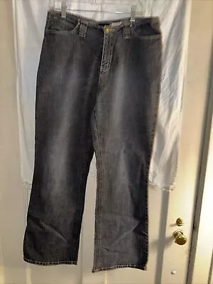 LA Idol Jeans Womens 14  30 Inseam Gray Denim Pants • $9