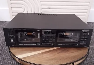 Onkyo TA-RW99 Stereo Double Cassette Tape Deck NEAR MINT! • $89.95