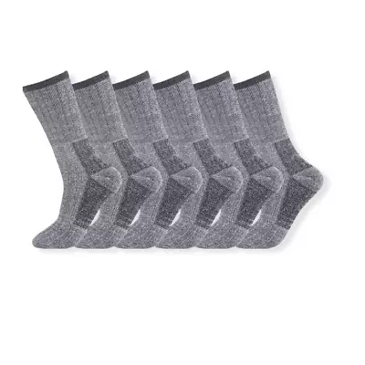 Men's Merino Wool Socks Outdoor Walking Work Boot Thermal Socks Soft Wear 6-11 • £16.99