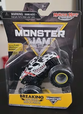 Breaking World Records Monster Mutt Dalmation Monster Jam Truck 1:64  • $28.99