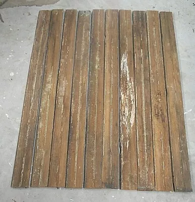 $60.75 • Buy Antique Pine  Beadboard/Wainscoting  48  Long (Qty- 8)