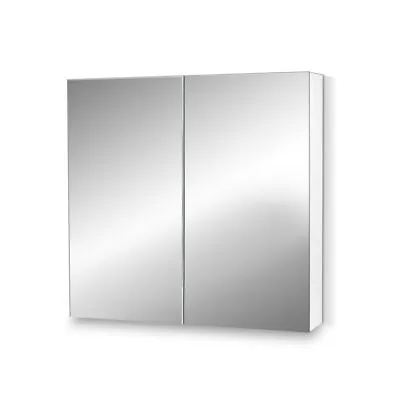 Cefito Bathroom Vanity Mirror With Storage Cabinet - White • $114.98