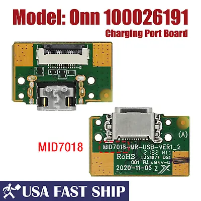 Original USB Charging Port Board Type-C Dock Connector For ONN 100026191 Tablet • $11.99