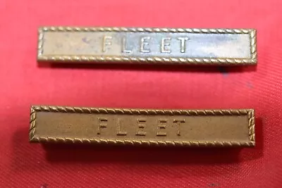 2 - Original World War Ii  Fleet Bars For The American Defense Medal - #m18570 • $1.99