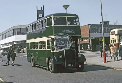 PHOTO Todmorden Leyland PD2 7 KWX12 In 1969 - Oct - Geoffrey Morant • £1.99