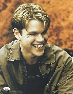 MATT DAMON Signed 11x14 GOOD WILL HUNTING Photo AUTHENTIC Autograph JSA COA CERT • $125