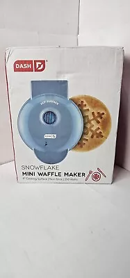 Dash Mini Snowflake Waffle Maker 4  • $9.99